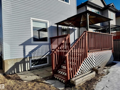 222 Schubert Street, Leduc, AB - Outdoor With Deck Patio Veranda With Exterior