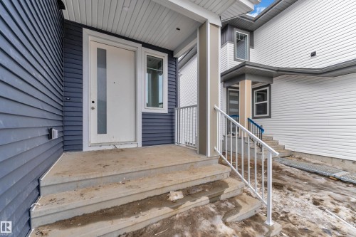 Property entrance - 202 Basin Court, Leduc, AB - Outdoor With Exterior