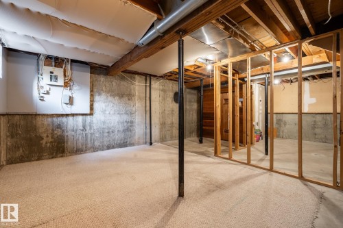 Edmonton, AB - Indoor Photo Showing Basement