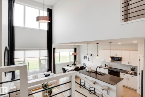 ** PHOTOS OF SIMILAR MODEL FOR ILLUSTRATION ONLY*** FIXTURES/FINISHINGS WILL VARY** - 181 Stiles Bend, Leduc, AB - Indoor Photo Showing Kitchen With Upgraded Kitchen