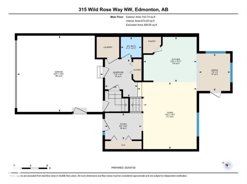 View of property floor plan - 315 Wild Rose Way, Edmonton, AB - Other