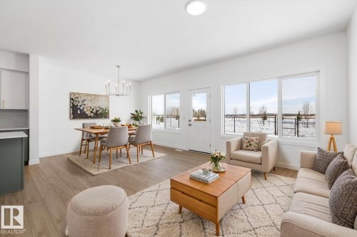45 Sumac Close, Fort Saskatchewan, AB - Indoor Photo Showing Living Room