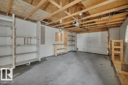 8016 161 Street, Edmonton, AB - Indoor Photo Showing Garage