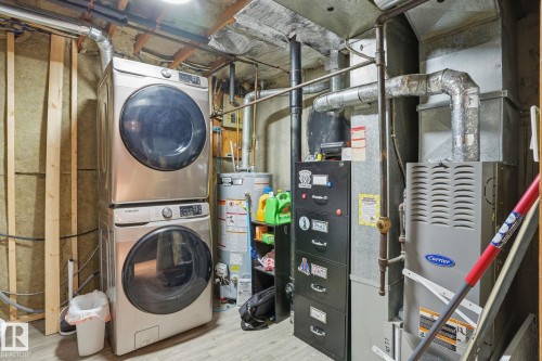 160 Habitat Crescent, Edmonton, AB - Indoor Photo Showing Laundry Room