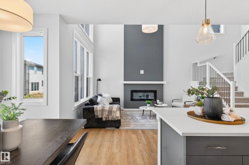 2235 194 Street, Edmonton, AB - Indoor With Fireplace