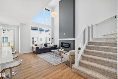 2235 194 Street, Edmonton, AB - Indoor With Fireplace