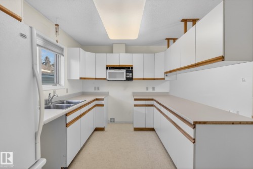 15110 103 Avenue, Edmonton, AB - Indoor Photo Showing Kitchen With Double Sink