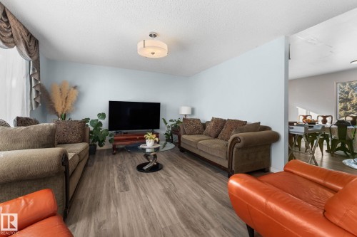 3812 26 Av, Edmonton, AB - Indoor Photo Showing Living Room