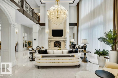 211 Windermere Drive, Edmonton, AB - Indoor With Fireplace