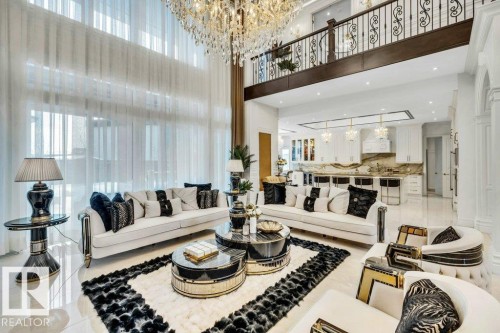 211 Windermere Drive, Edmonton, AB - Indoor Photo Showing Living Room