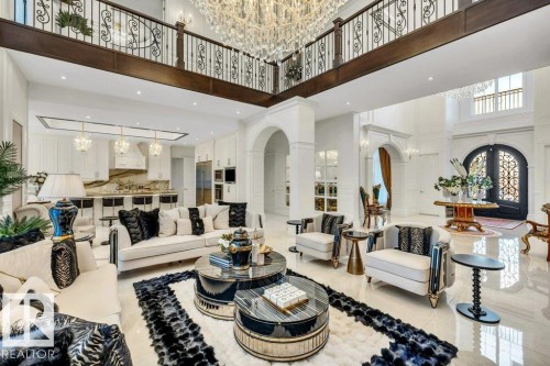 211 Windermere Drive, Edmonton, AB - Indoor Photo Showing Living Room