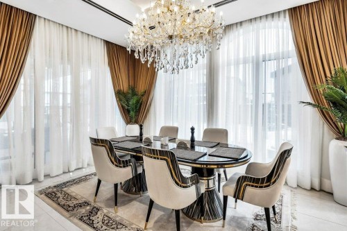 211 Windermere Drive, Edmonton, AB - Indoor Photo Showing Dining Room