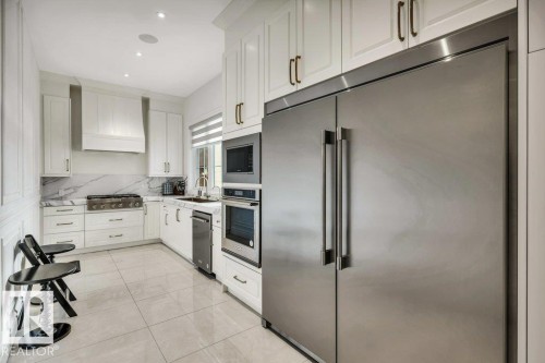 211 Windermere Drive, Edmonton, AB - Indoor Photo Showing Kitchen With Upgraded Kitchen