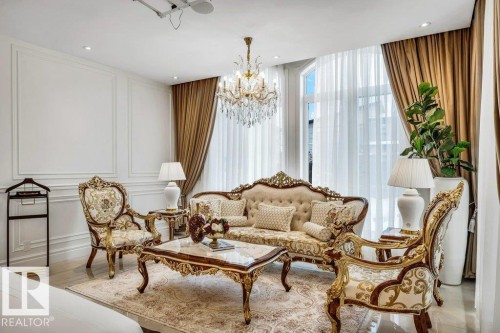 211 Windermere Drive, Edmonton, AB - Indoor Photo Showing Living Room