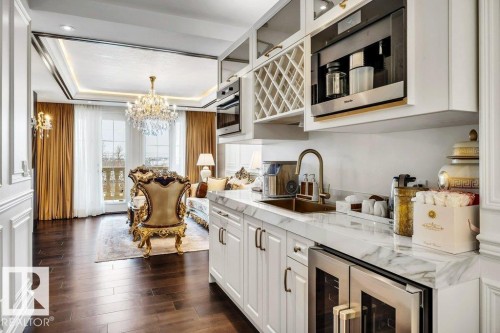 211 Windermere Drive, Edmonton, AB - Indoor Photo Showing Kitchen With Upgraded Kitchen