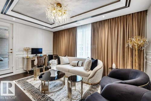 211 Windermere Drive, Edmonton, AB - Indoor Photo Showing Living Room