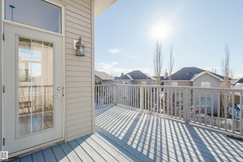 Deck featuring a residential view - 3612 Mclay Court, Edmonton, AB - Outdoor With Deck Patio Veranda With Exterior
