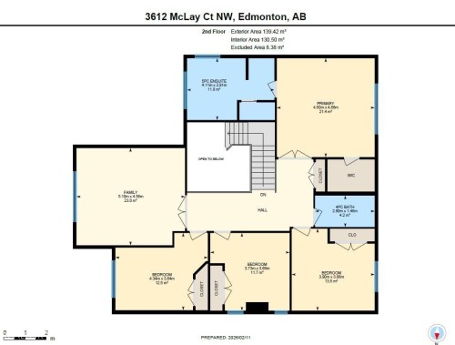 View of floor plan / room layout - 3612 Mclay Court, Edmonton, AB - Other