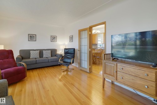 9723 75A Street, Edmonton, AB - Indoor Photo Showing Living Room