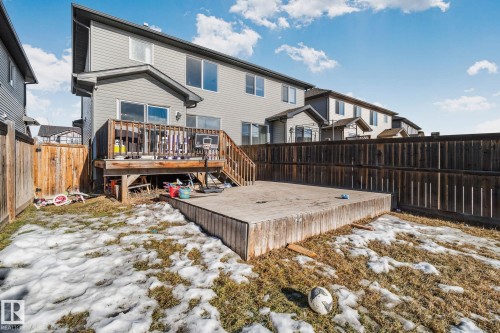 439 Reed Crescent, Leduc, AB - Outdoor With Deck Patio Veranda With Exterior