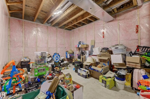 1214 Mcconachie Boulevard, Edmonton, AB - Indoor Photo Showing Basement