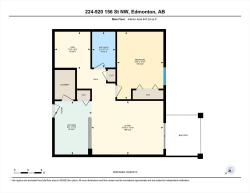 View of property floor plan - 224 920 156 Street, Edmonton, AB - Other
