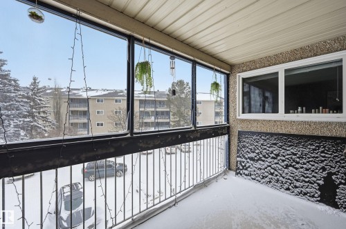 View of unfurnished sunroom - 302 2624 Mill Woods Road E, Edmonton, AB - Outdoor With Exterior