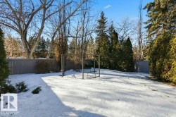 View of snowy yard - 