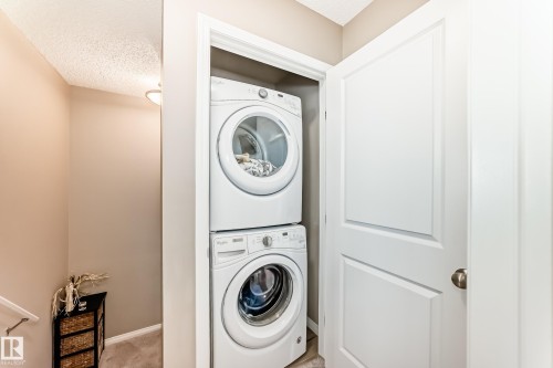 Upstairs Laundry - 8162 Chappelle Way, Edmonton, AB - Indoor Photo Showing Laundry Room