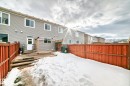 Spacious backyard complete with deck and a retractable awning. - 8162 Chappelle Way, Edmonton, AB  - Outdoor With Exterior 
