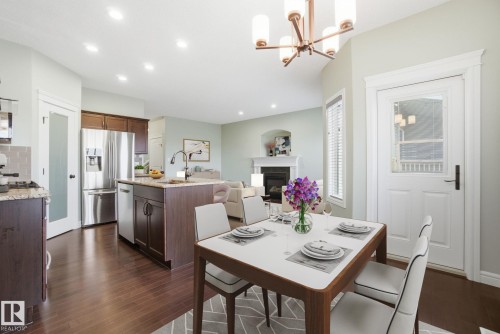 108 South Creek Wynd, Stony Plain, AB - Indoor Photo Showing Dining Room
