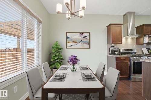 108 South Creek Wynd, Stony Plain, AB - Indoor Photo Showing Dining Room