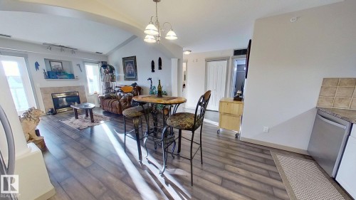 516 237 Youville Drive E, Edmonton, AB - Indoor With Fireplace