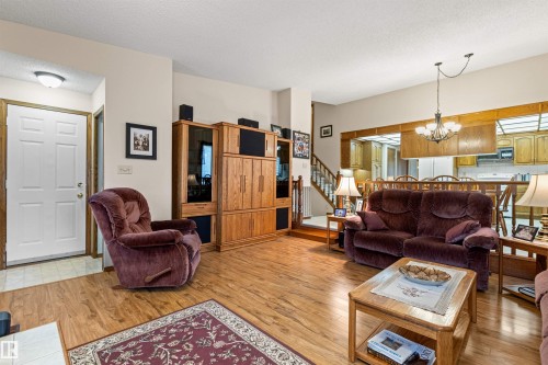 4024 28 Avenue, Edmonton, AB - Indoor Photo Showing Living Room