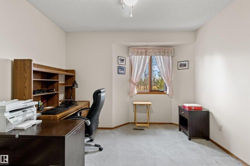 Currently used as a Den - 4024 28 Avenue, Edmonton, AB - Indoor Photo Showing Office