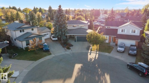 Aerial view of residential area - 317 Grand Meadow Crescent, Edmonton, AB - Outdoor