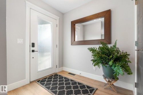 Entryway with front closet - 89 Hewitt Circle, Spruce Grove, AB - Indoor Photo Showing Other Room