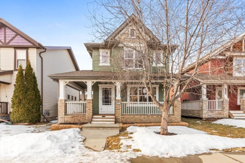 208 57 Street, Edmonton, AB - Outdoor With Deck Patio Veranda With Facade