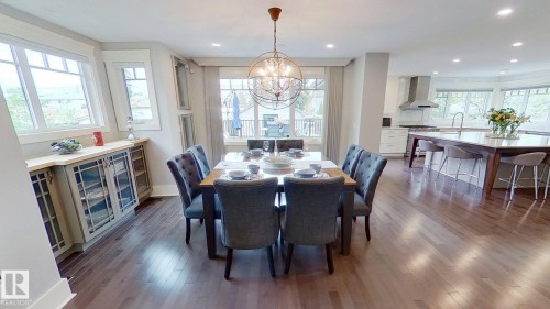 11313 127 Street Nw, Edmonton, AB - Indoor Photo Showing Dining Room