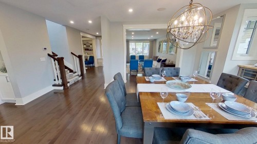 11313 127 Street Nw, Edmonton, AB - Indoor Photo Showing Dining Room