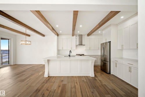 1538 Howes Place, Edmonton, AB - Indoor Photo Showing Kitchen With Upgraded Kitchen