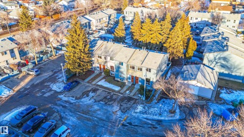 Aerial view of residential area - 14225 32 Street, Edmonton, AB - Outdoor With View