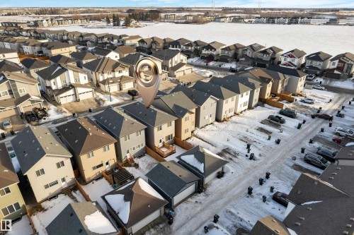 Drone / aerial view - 1235 16 Avenue, Edmonton, AB - Outdoor With View