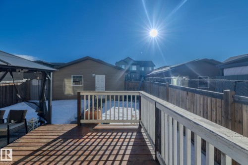 3347 Weidle Way, Edmonton, AB - Outdoor With Deck Patio Veranda With Exterior