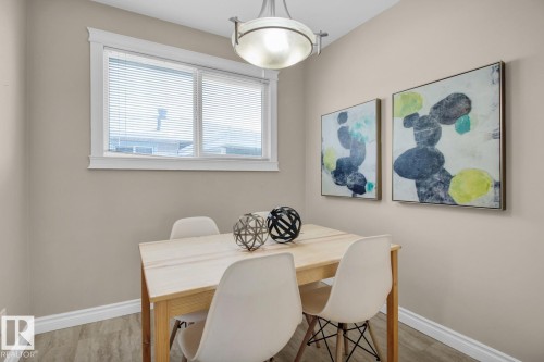 Upper 4803 103 Avenue, Edmonton, AB - Indoor Photo Showing Dining Room