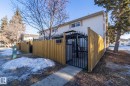 Gate featuring a fenced front yard - 4371 46 Street, Stony Plain, AB  - Outdoor 