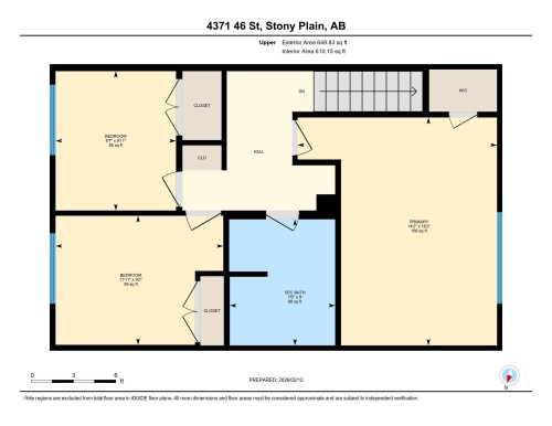 View of property floor plan - 4371 46 Street, Stony Plain, AB - Other