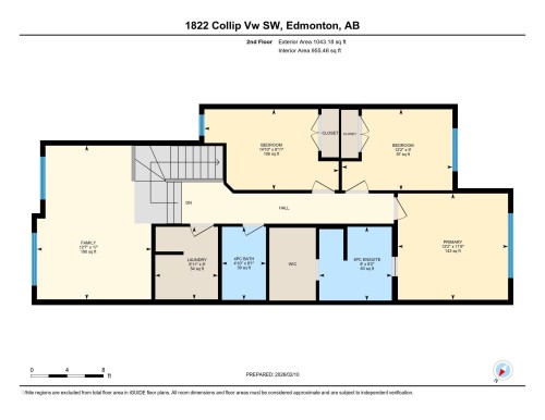 View of property floor plan - 1822 Collip View, Edmonton, AB 