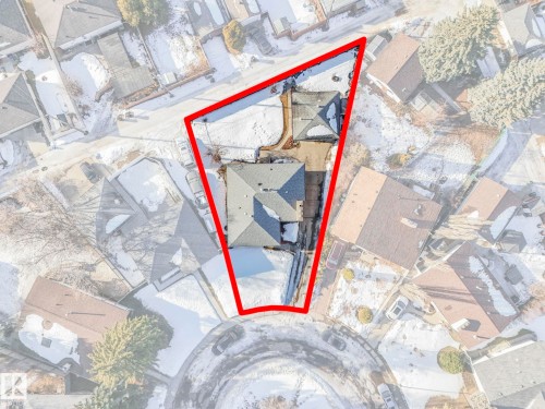 Map / location with property boundaries highlighted - 10324 42 Street, Edmonton, AB - Other