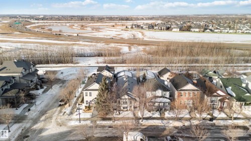 Aerial view of residential area - 1706 Turvey Bend, Edmonton, AB - Outdoor With View